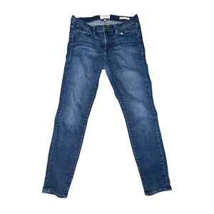 FRAME Le Skinny de Jeanne Crop Jeans Dark Wash Women's Size 29